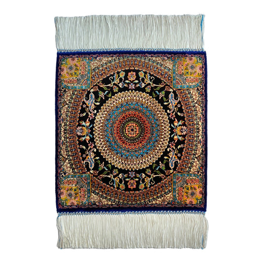 Small Silk Wall Hanging Rug - Kilim Art Gallery