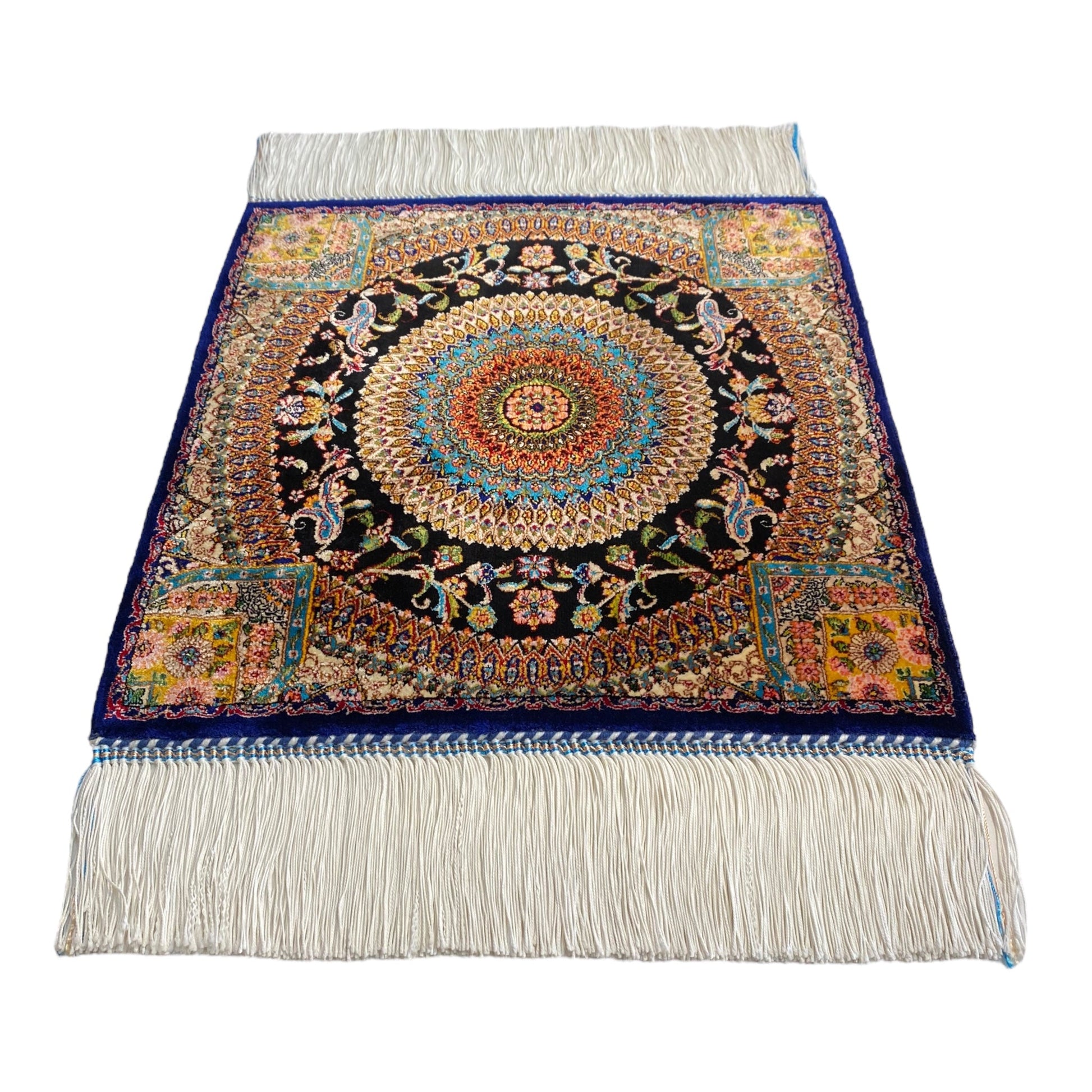 Small Silk Wall Hanging Rug - Kilim Art Gallery