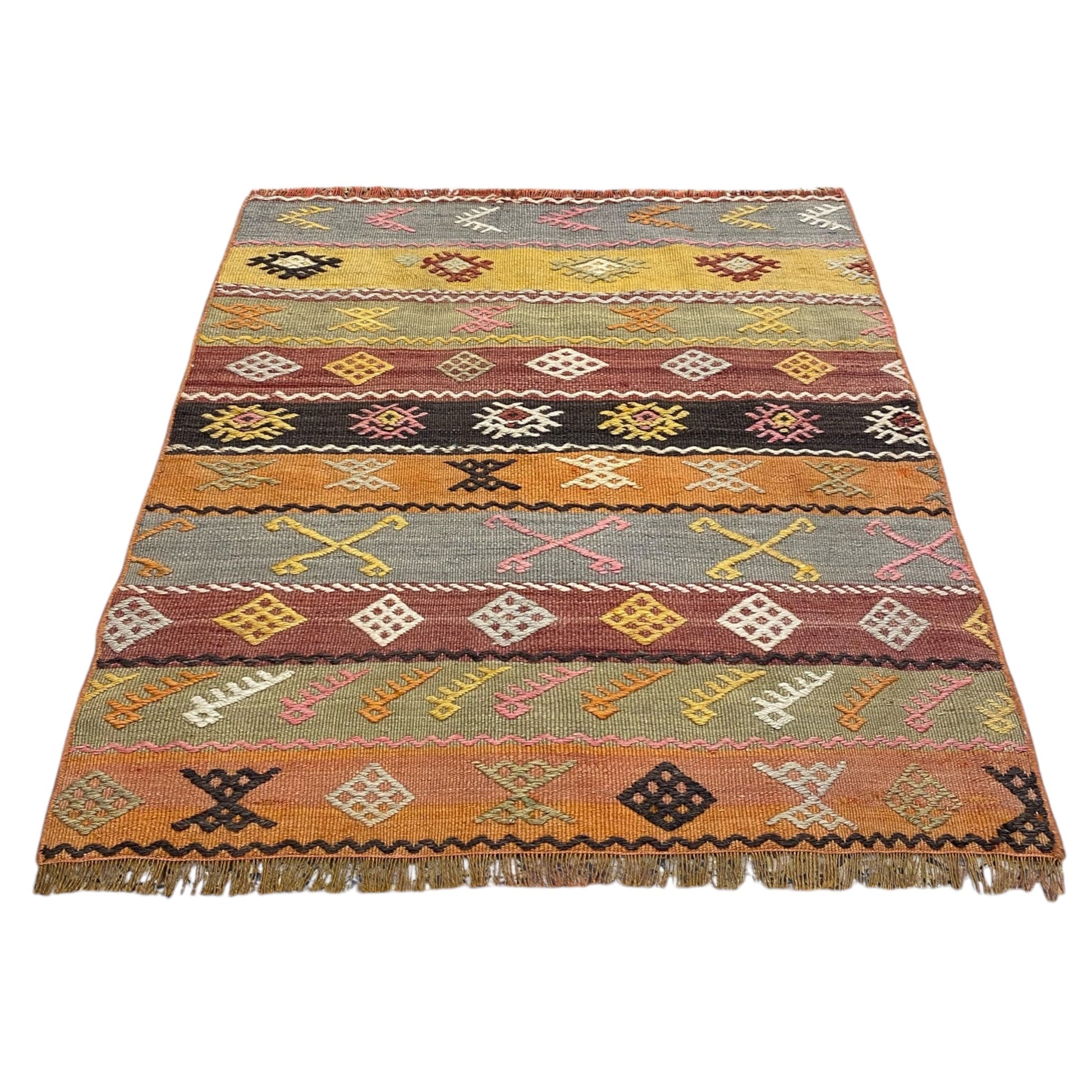 Small Sivas Kilim Rug - Kilim Art Gallery