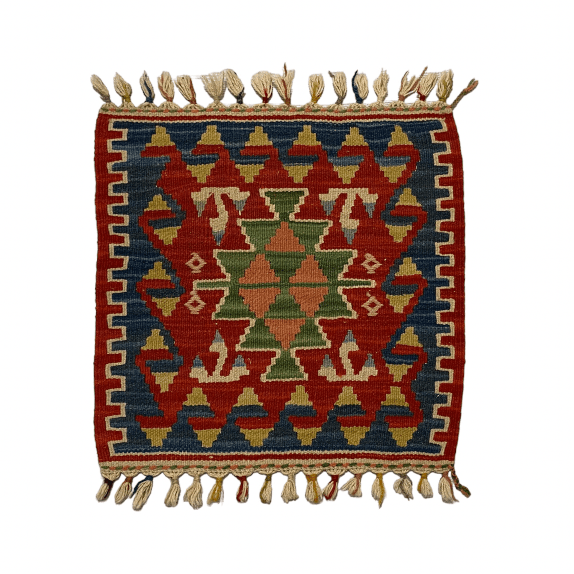 Small Square Turkish Kilim - Kilim Art Gallery