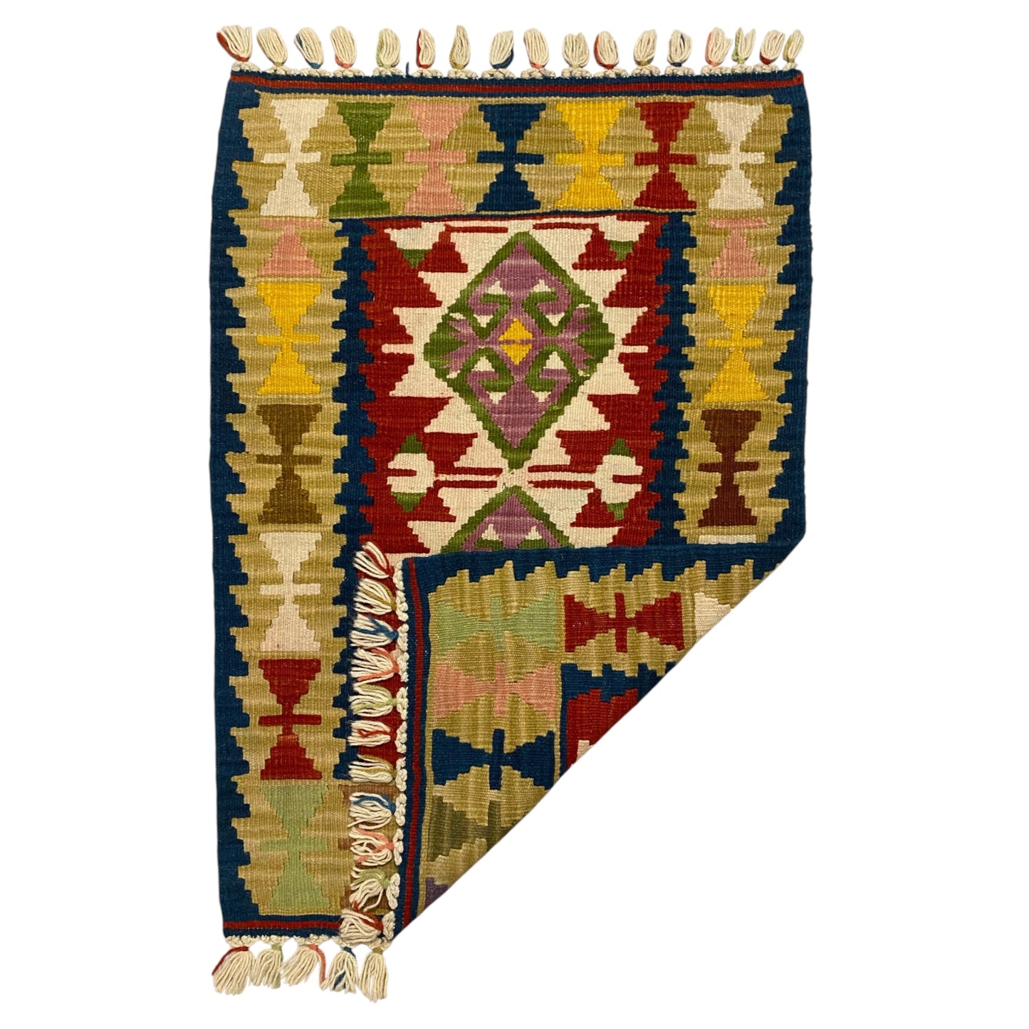 Small Turkish Kilim Rug 2' x 3' ( a ) - Kilim Art Gallery