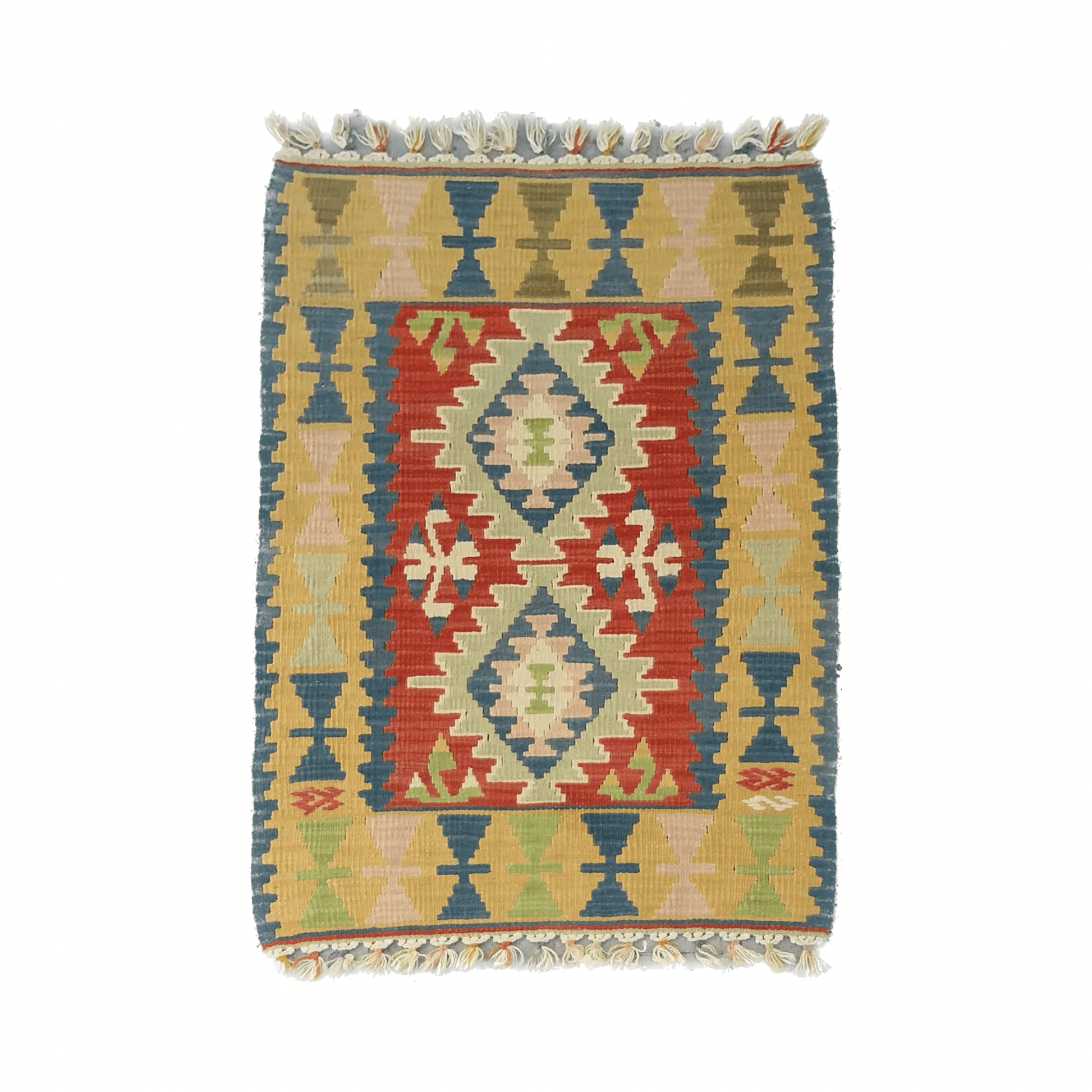 Small Turkish Kilim Rug Doormat Bathmat - Kilim Art Gallery