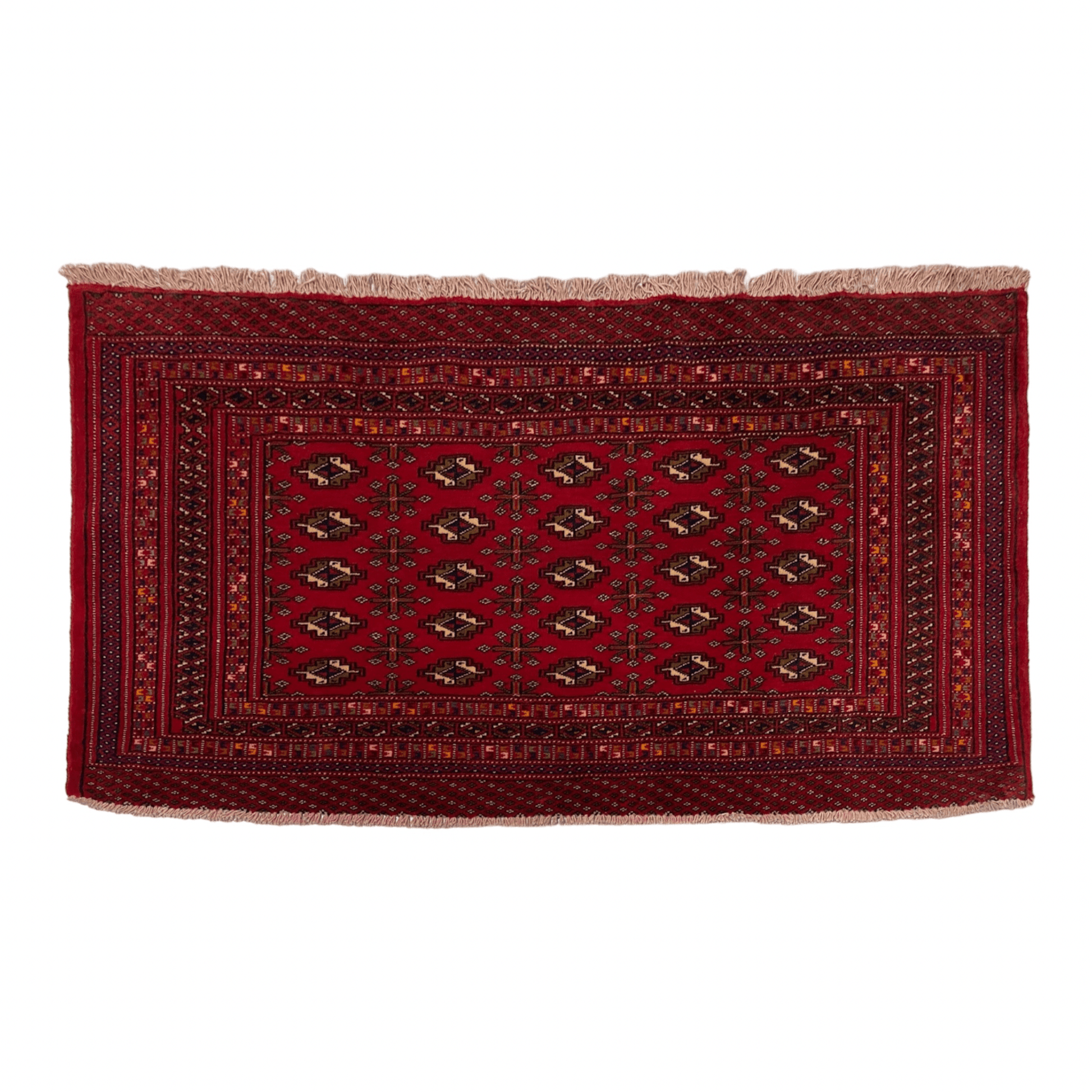 Small Turkoman Buhara Carpet Rug - Kilim Art Gallery