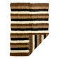 Striped Design Large Siirt Blanket Kilim Rug - Kilim Art Gallery
