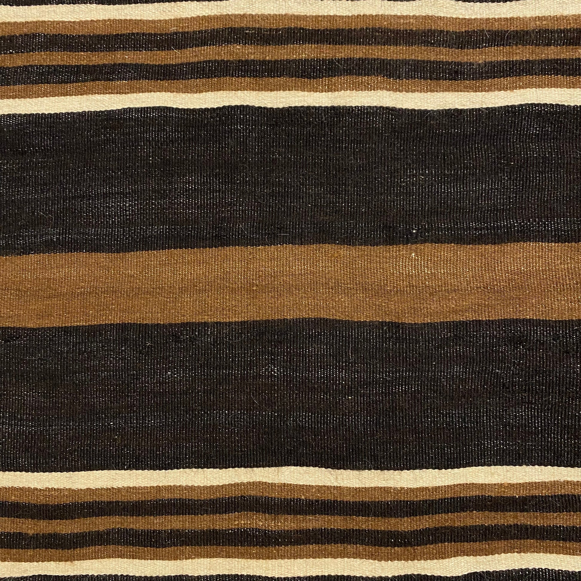 Striped Design Turkish Siirt Blanket Kilim Rug - Kilim Art Gallery