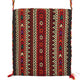 Striped Embroidered Turkoman Pouch Purse Case - Kilim Art Gallery