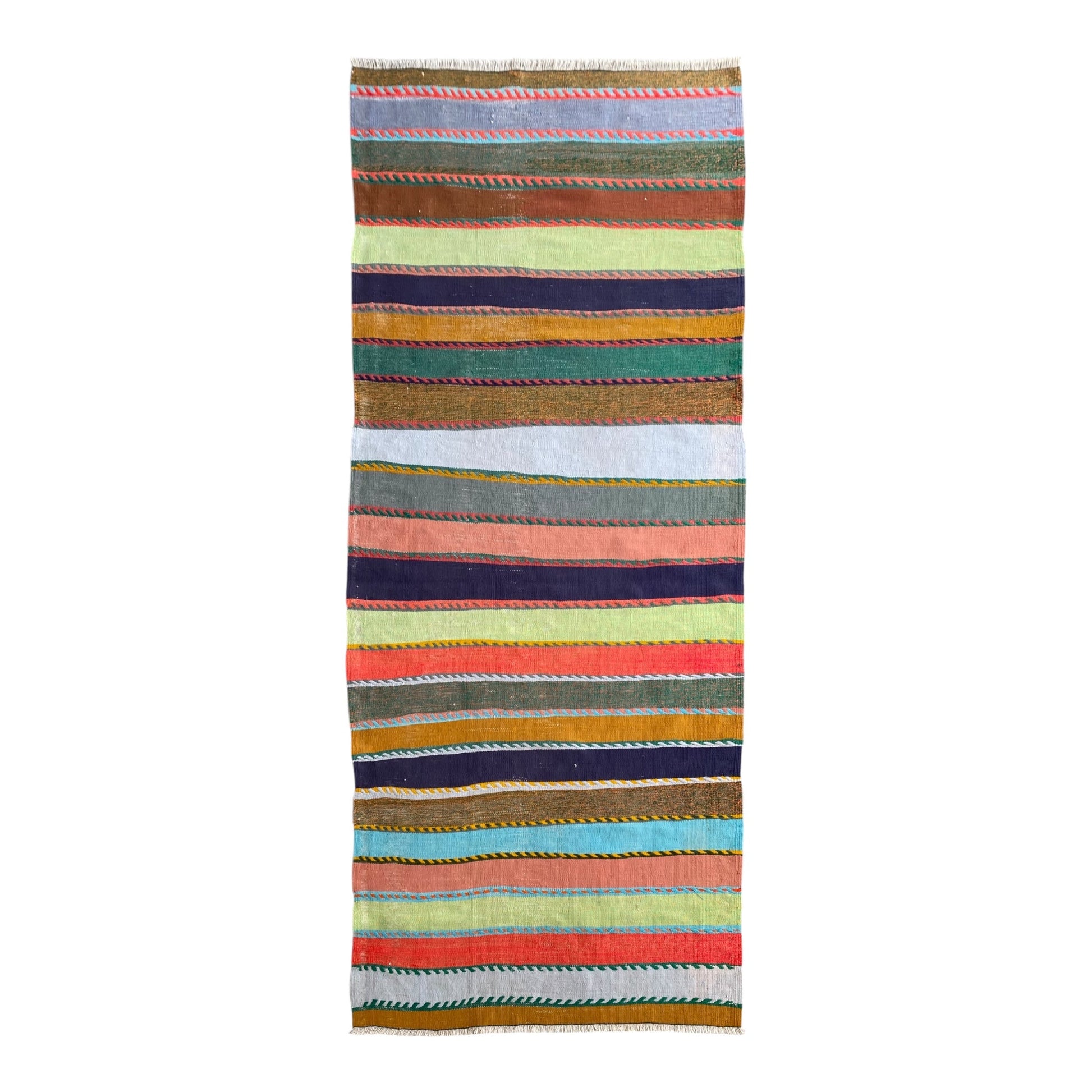 Striped Kilim Rug - Kilim Art Gallery