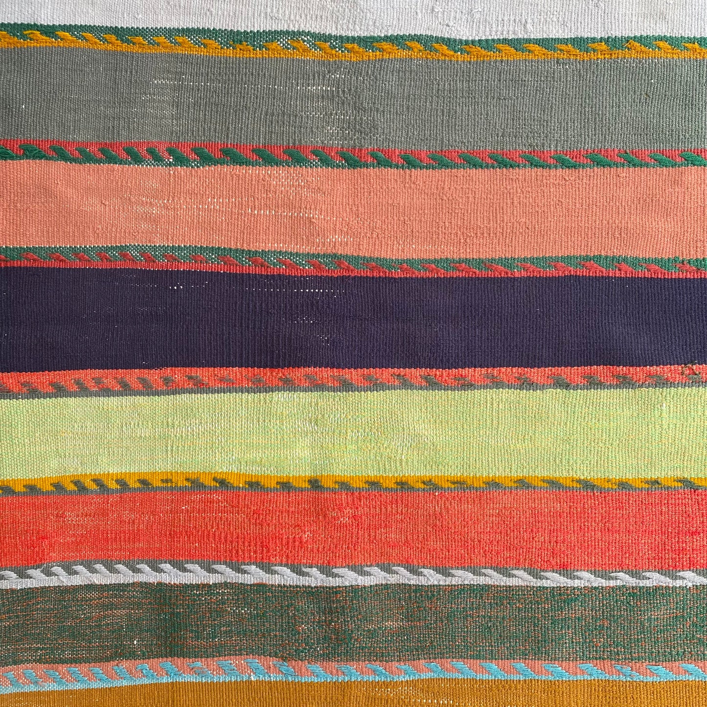 Striped Kilim Rug - Kilim Art Gallery
