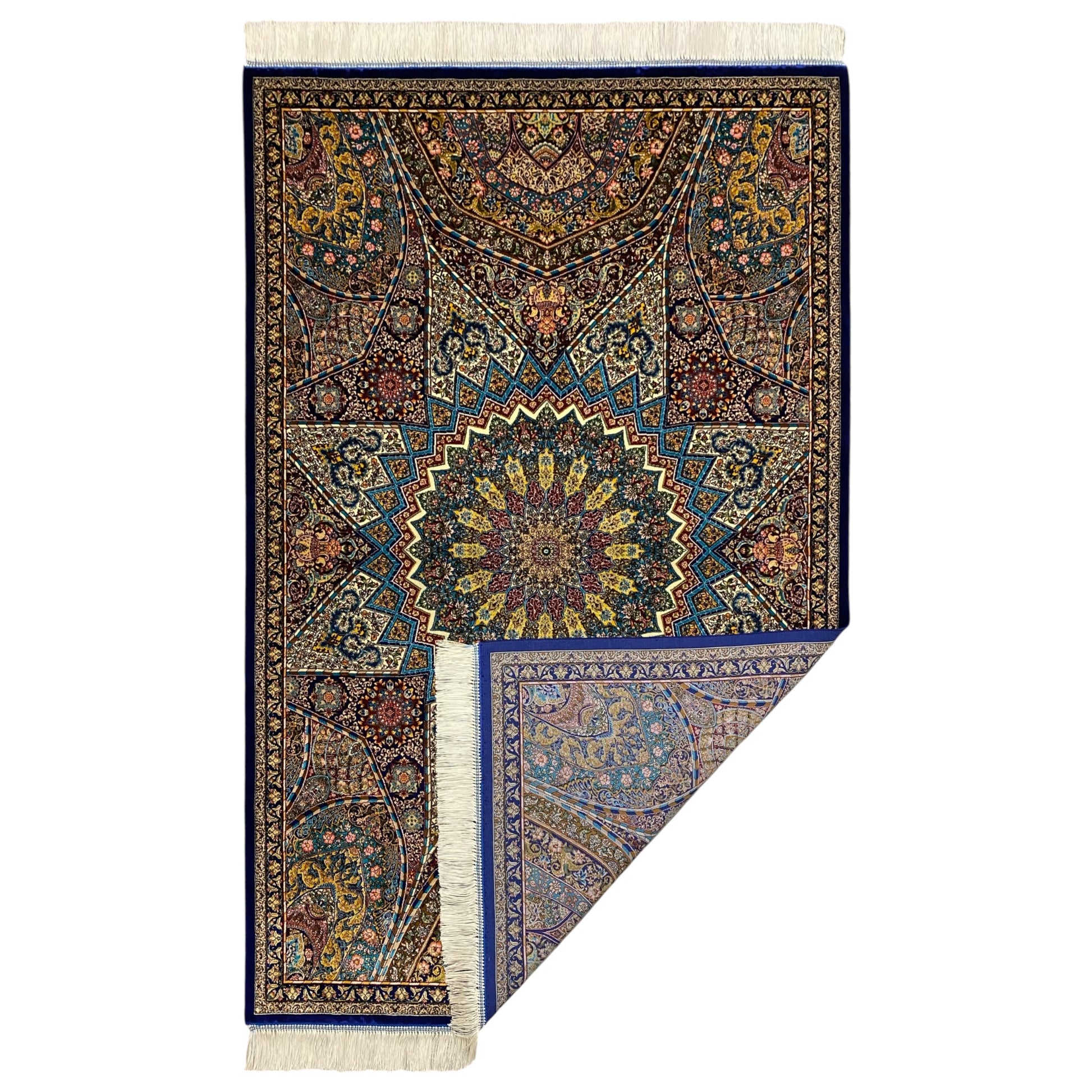 Super Fine Hereke Silk Rug - Kilim Art Gallery