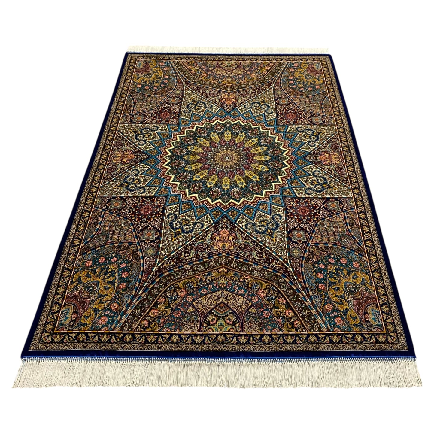 Super Fine Hereke Silk Rug - Kilim Art Gallery