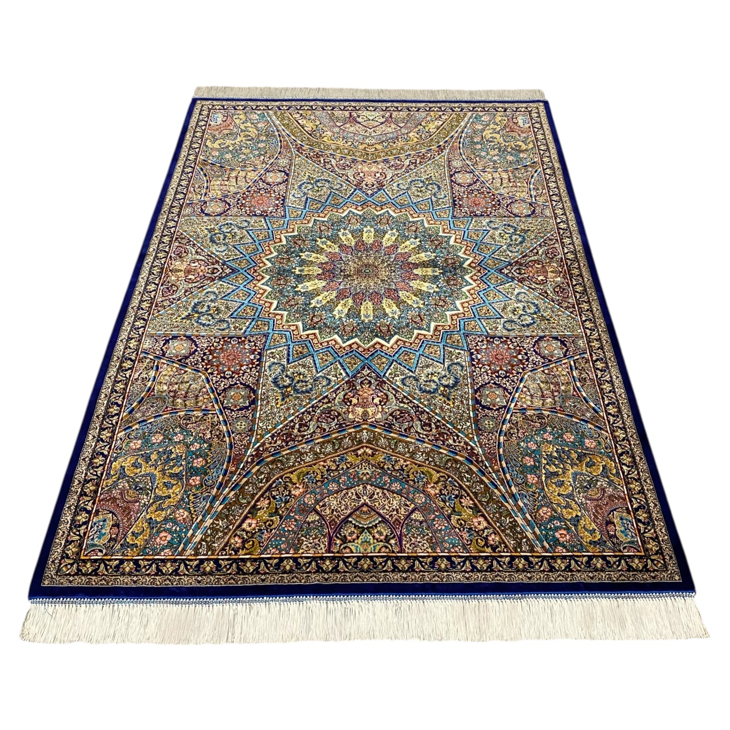 Super Fine Hereke Silk Rug - Kilim Art Gallery