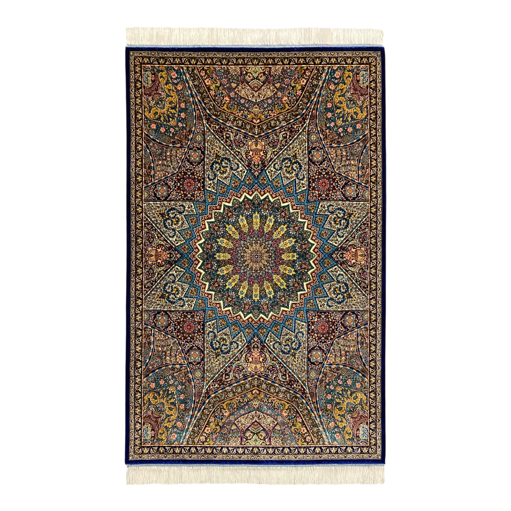 Super Fine Hereke Silk Rug - Kilim Art Gallery