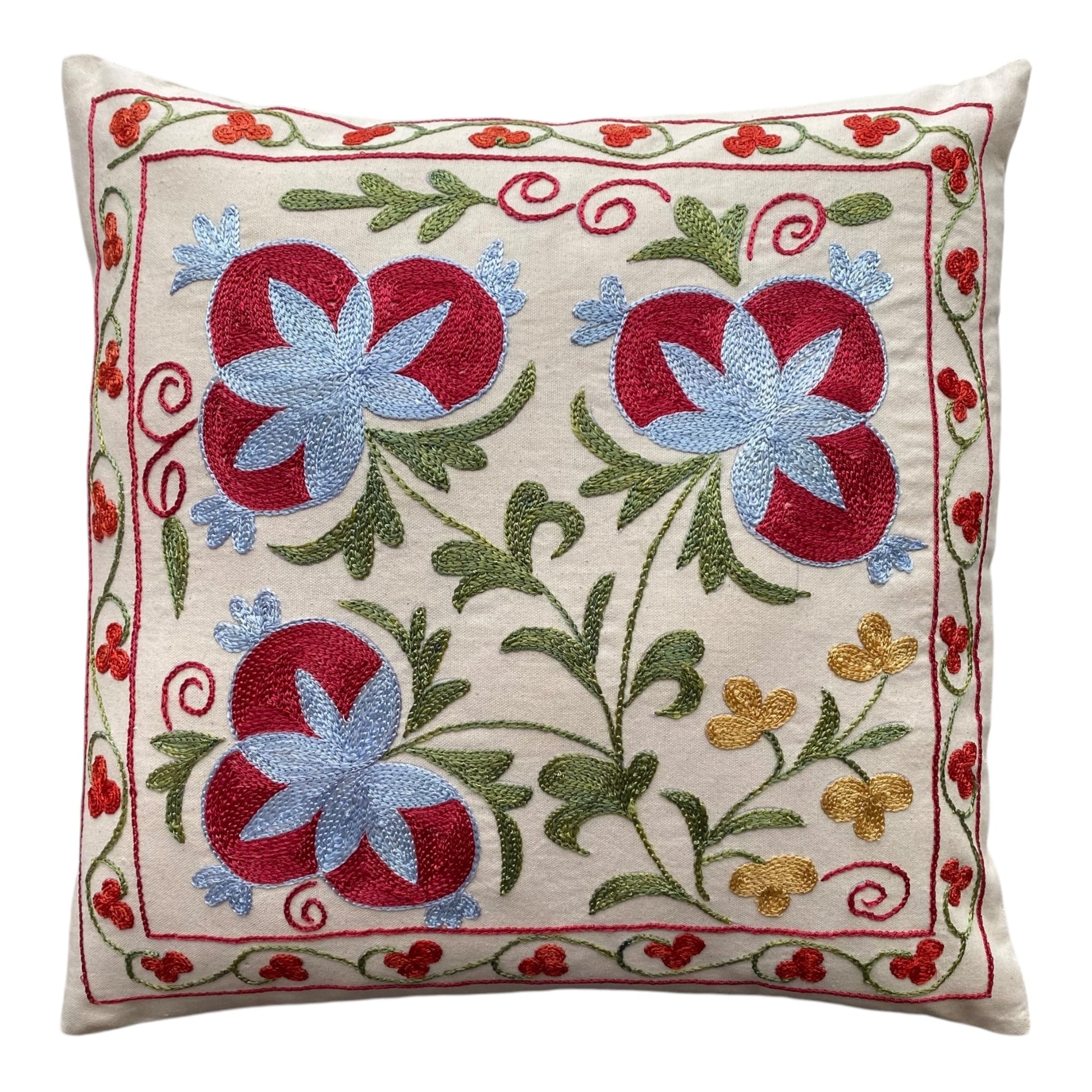 Suzani Pillow Cover - Kilim Art Gallery