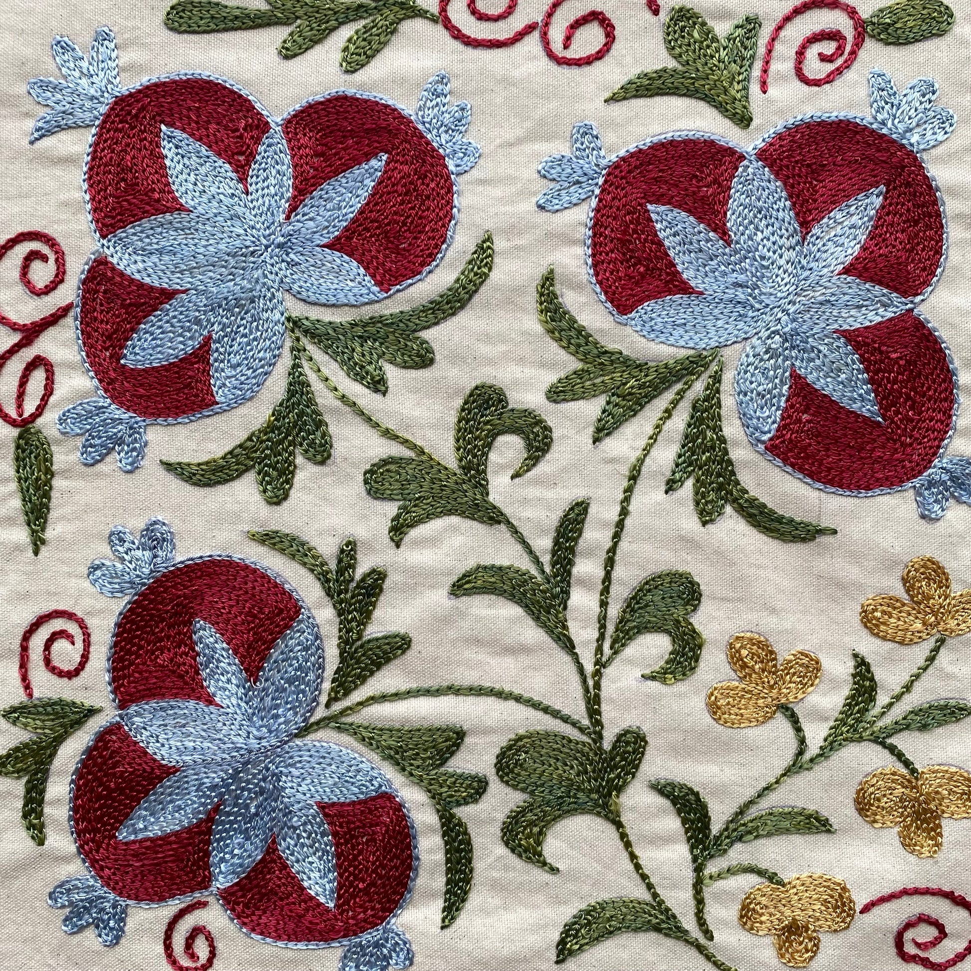 Suzani Pillow Cover - Kilim Art Gallery