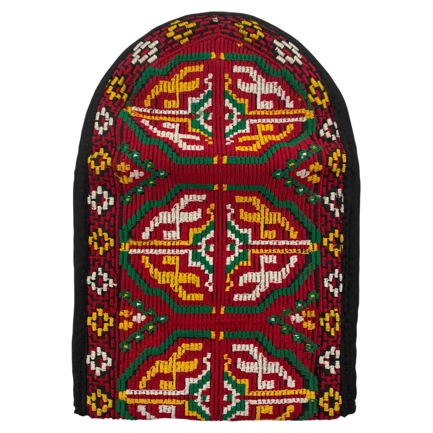 Tekke Buhara Embroidered Small Boho Pouch Purse Case - Kilim Art Gallery