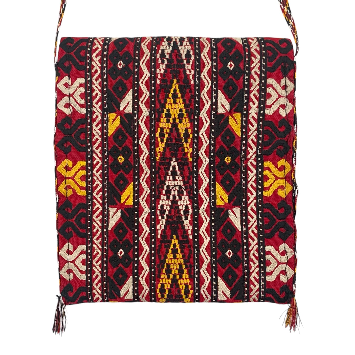 Tekke Turkoman Embroidered Bag Case Pouch Purse - Kilim Art Gallery
