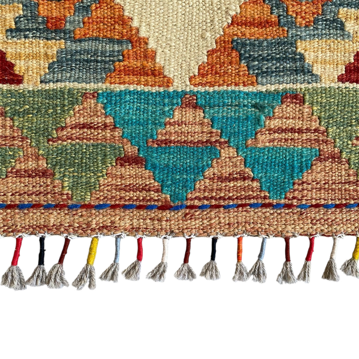 The Mother Earth Goddess Kilim Rug Doormat Bath Mat - Kilim Art Gallery