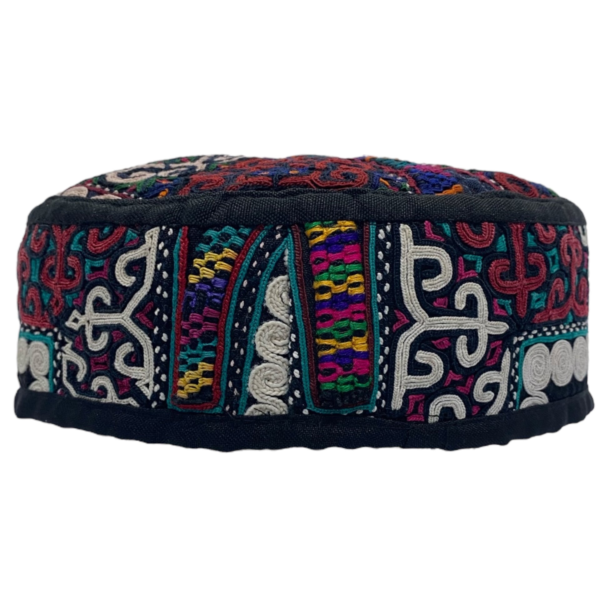 Tribal Ceremonial Embroidered Hat - Kilim Art Gallery