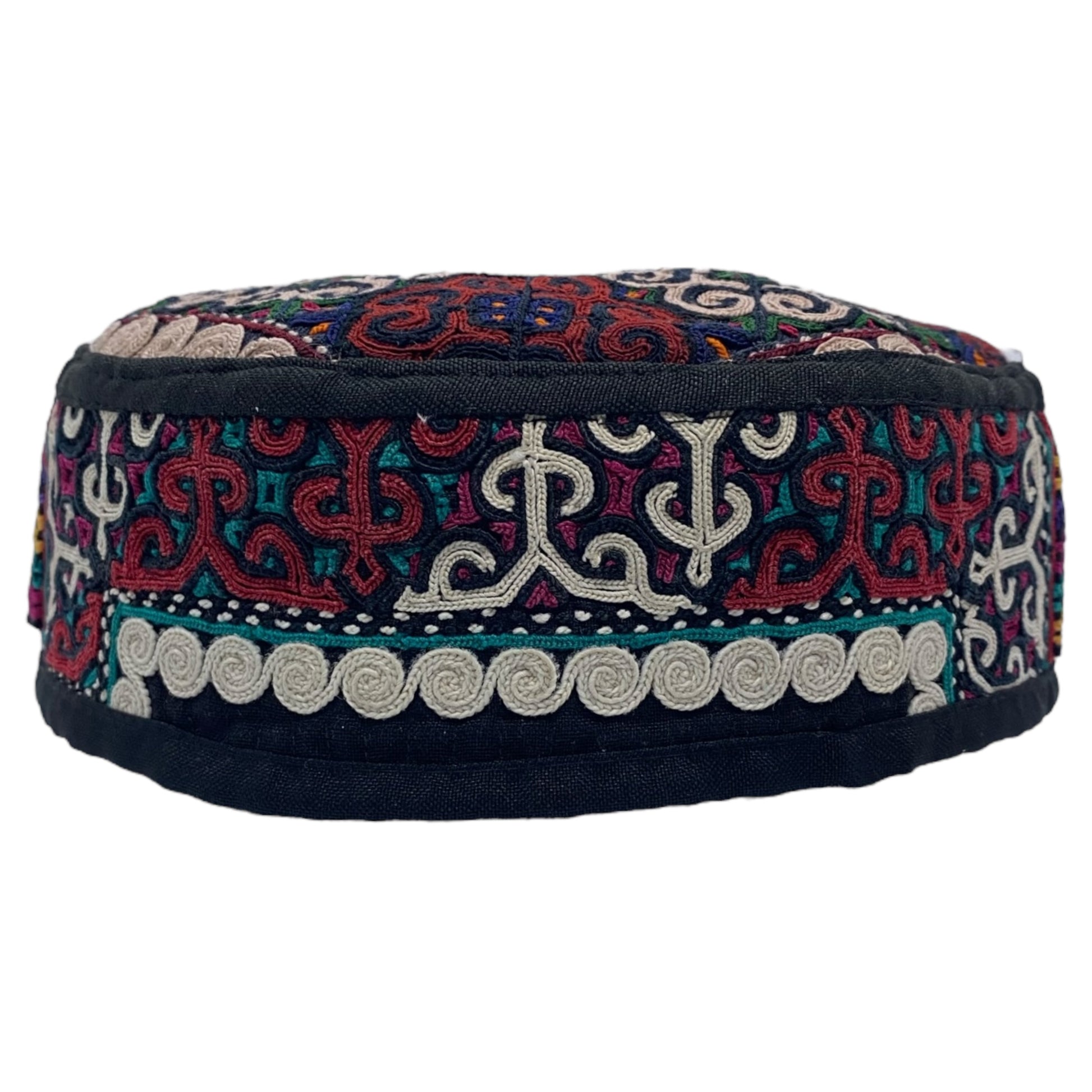Tribal Ceremonial Embroidered Hat - Kilim Art Gallery
