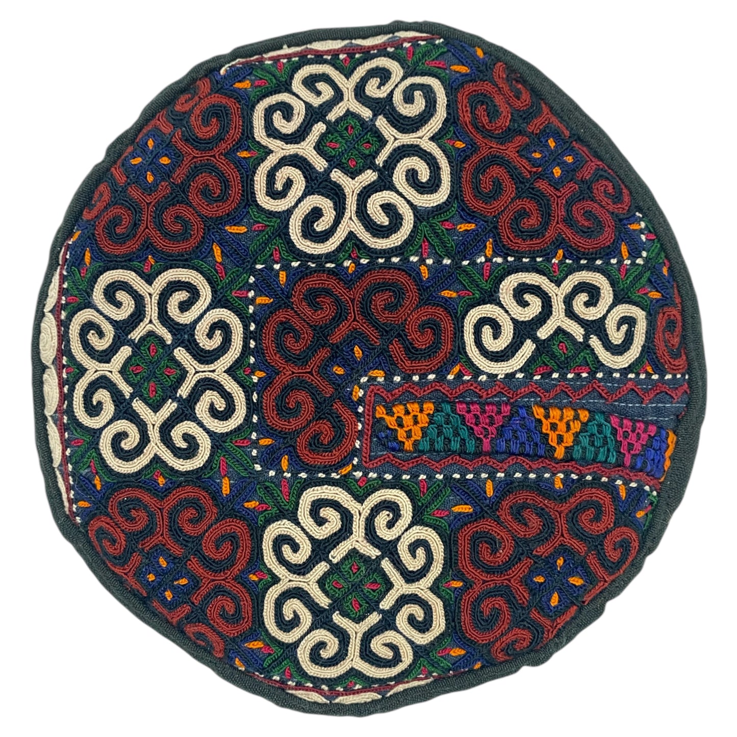 Tribal Ceremonial Embroidered Hat - Kilim Art Gallery