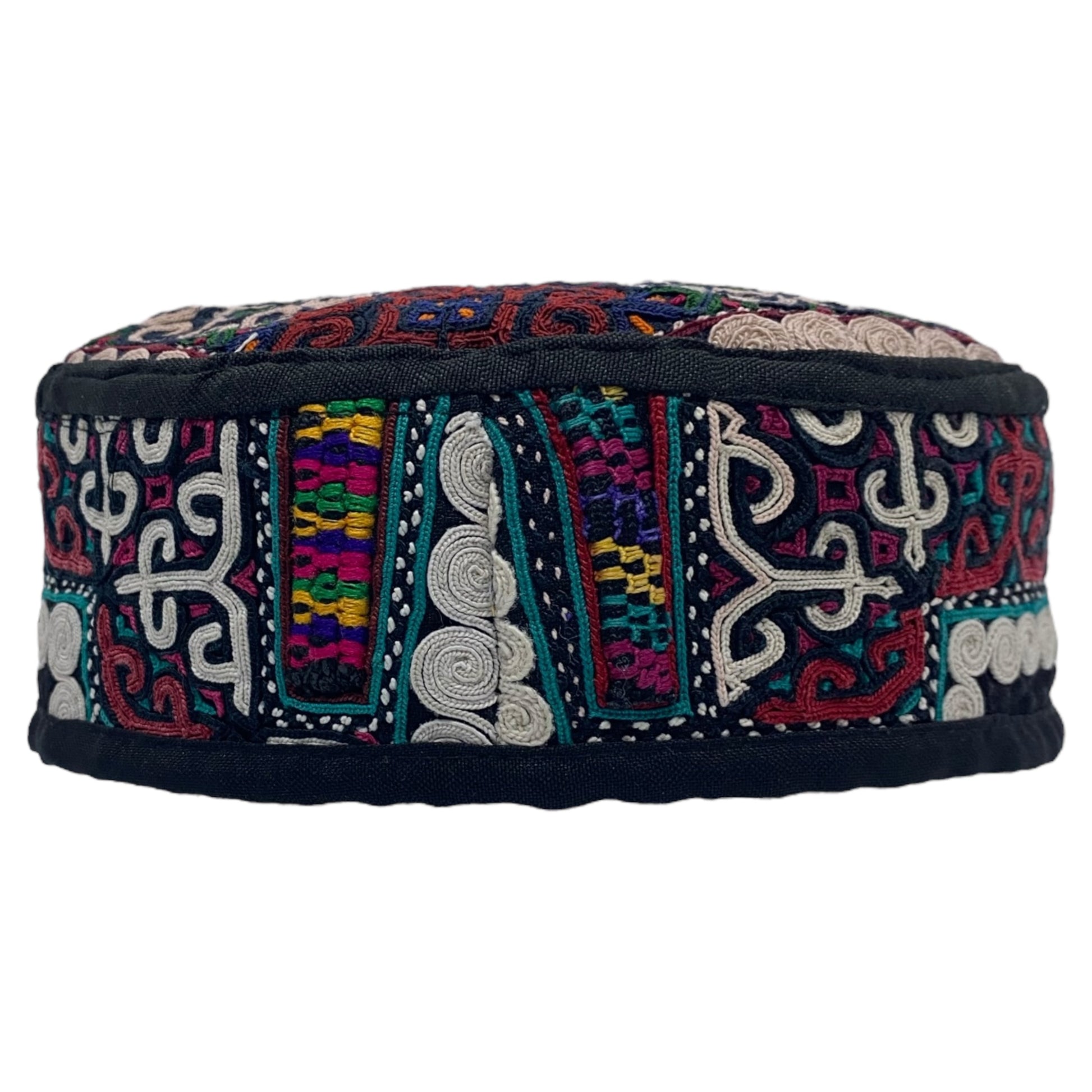Tribal Ceremonial Embroidered Hat - Kilim Art Gallery