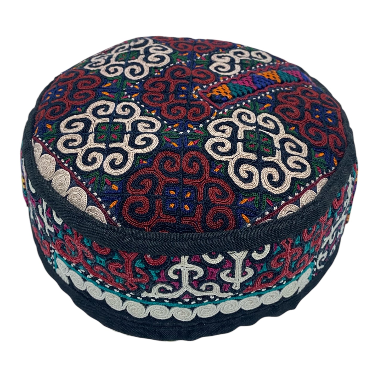 Tribal Ceremonial Embroidered Hat - Kilim Art Gallery