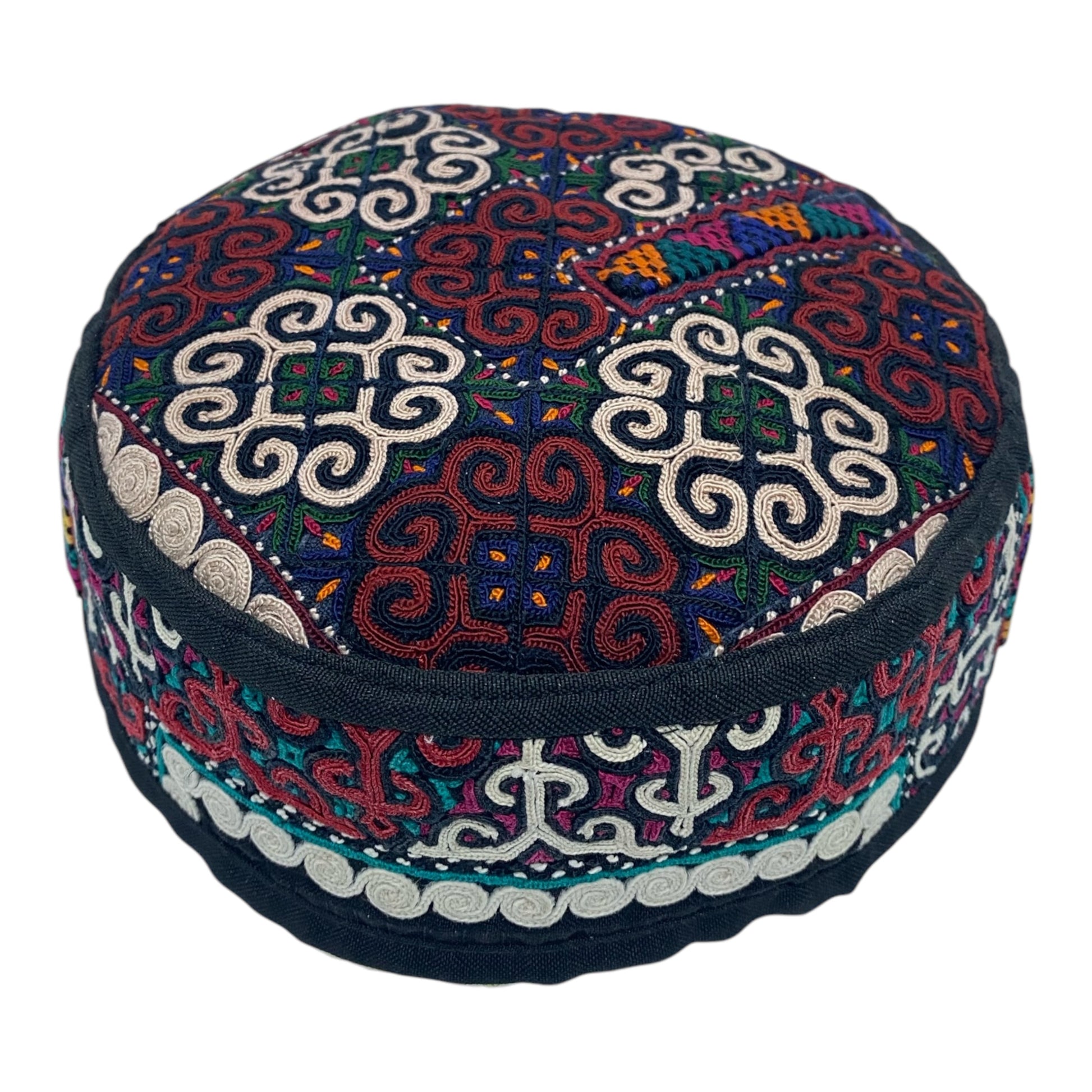 Tribal Ceremonial Embroidered Hat - Kilim Art Gallery