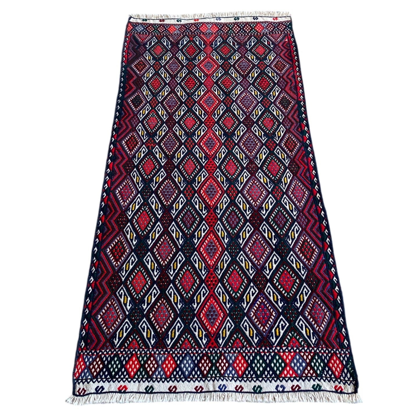 Tribal Cicim Kilim Rug - Kilim Art Gallery