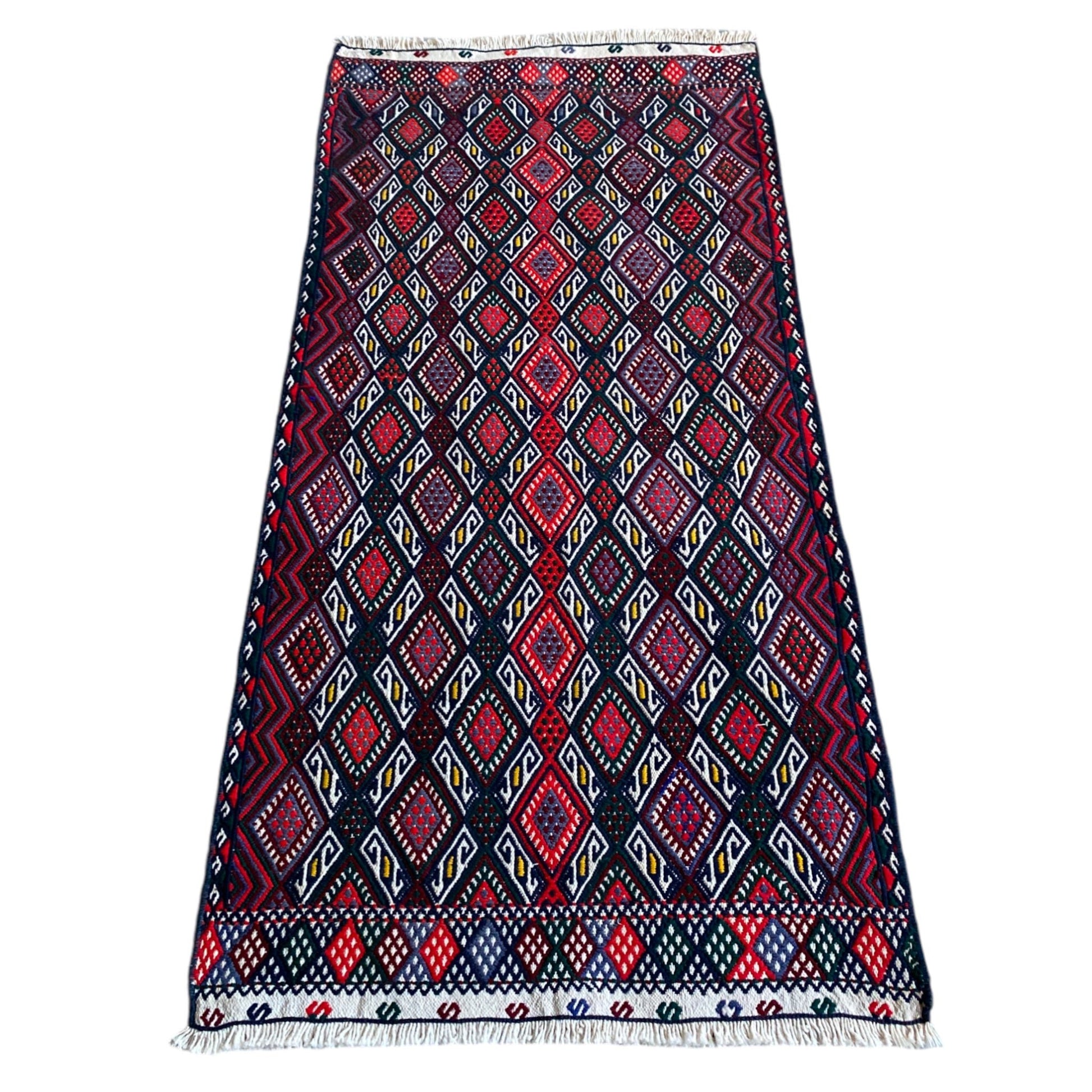 Tribal Cicim Kilim Rug - Kilim Art Gallery