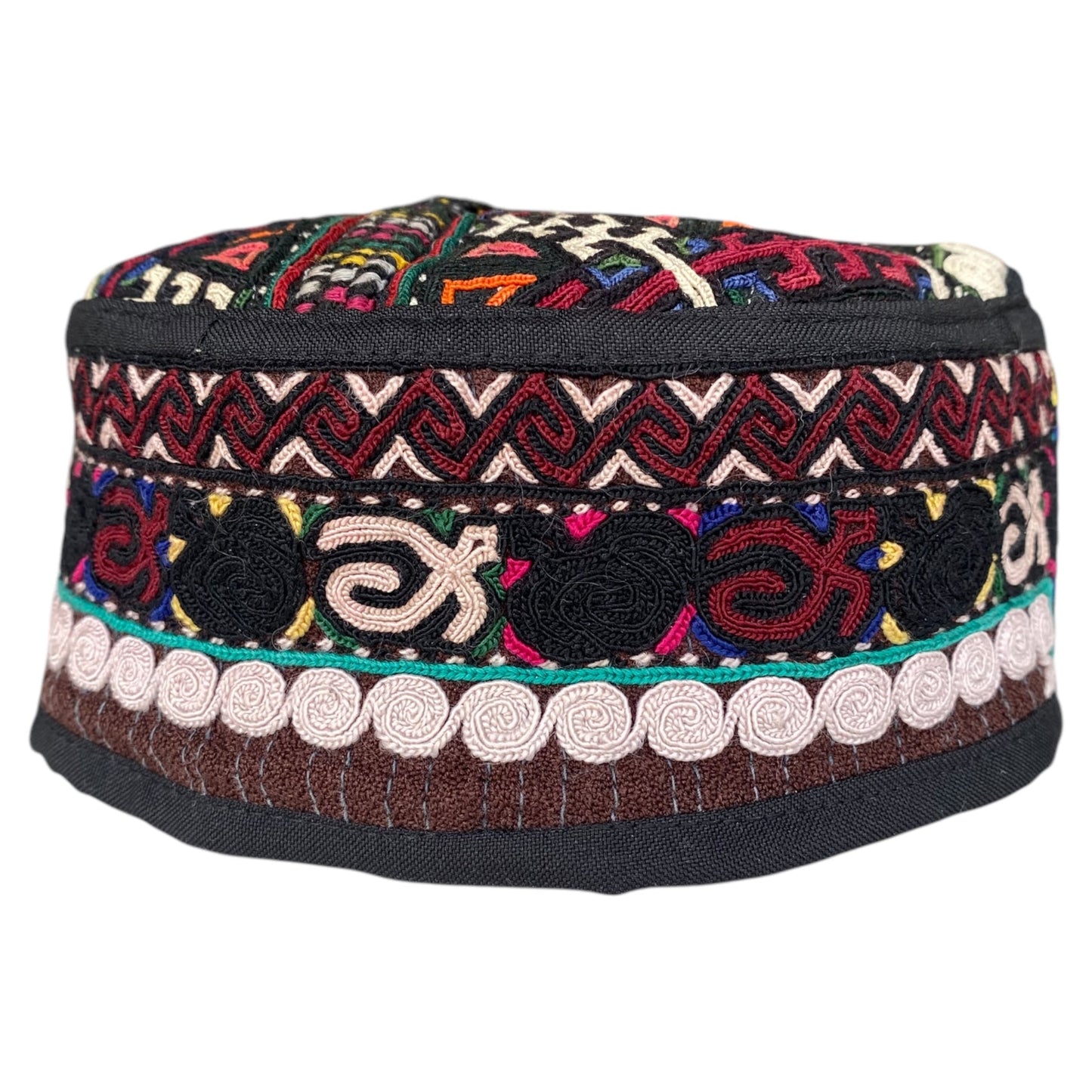 Tribal Colorful Turkoman Hat - Kilim Art Gallery