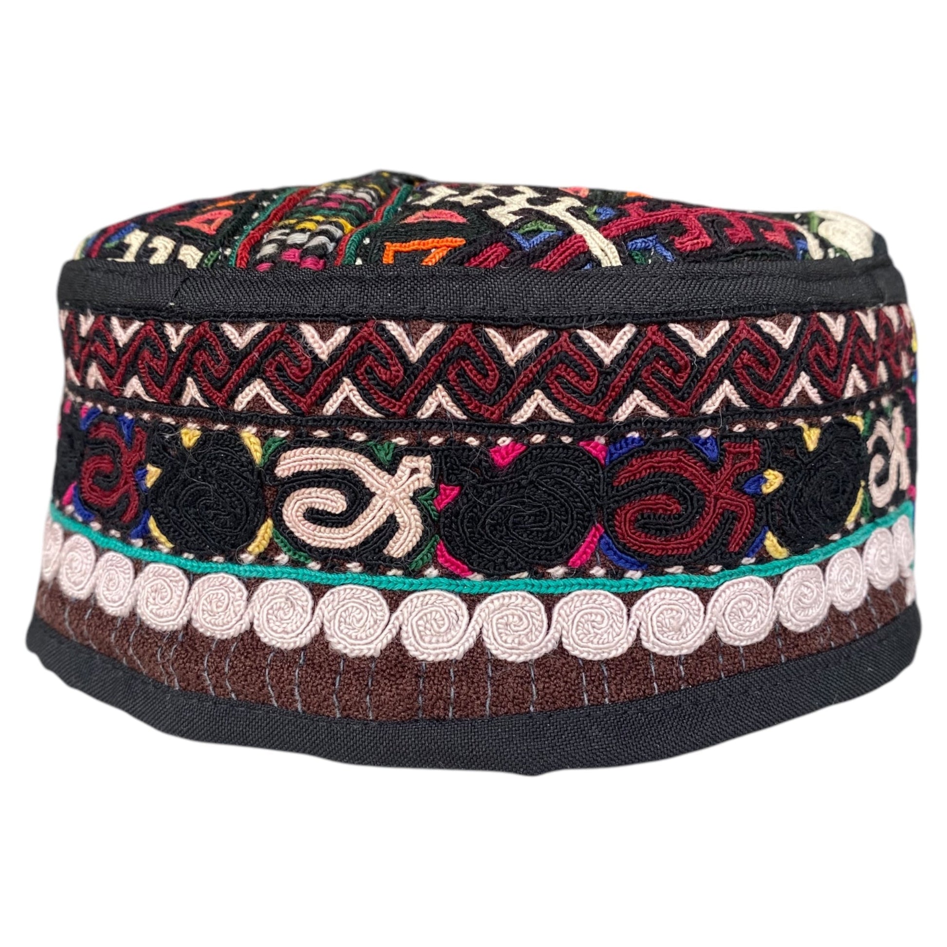 Tribal Colorful Turkoman Hat - Kilim Art Gallery
