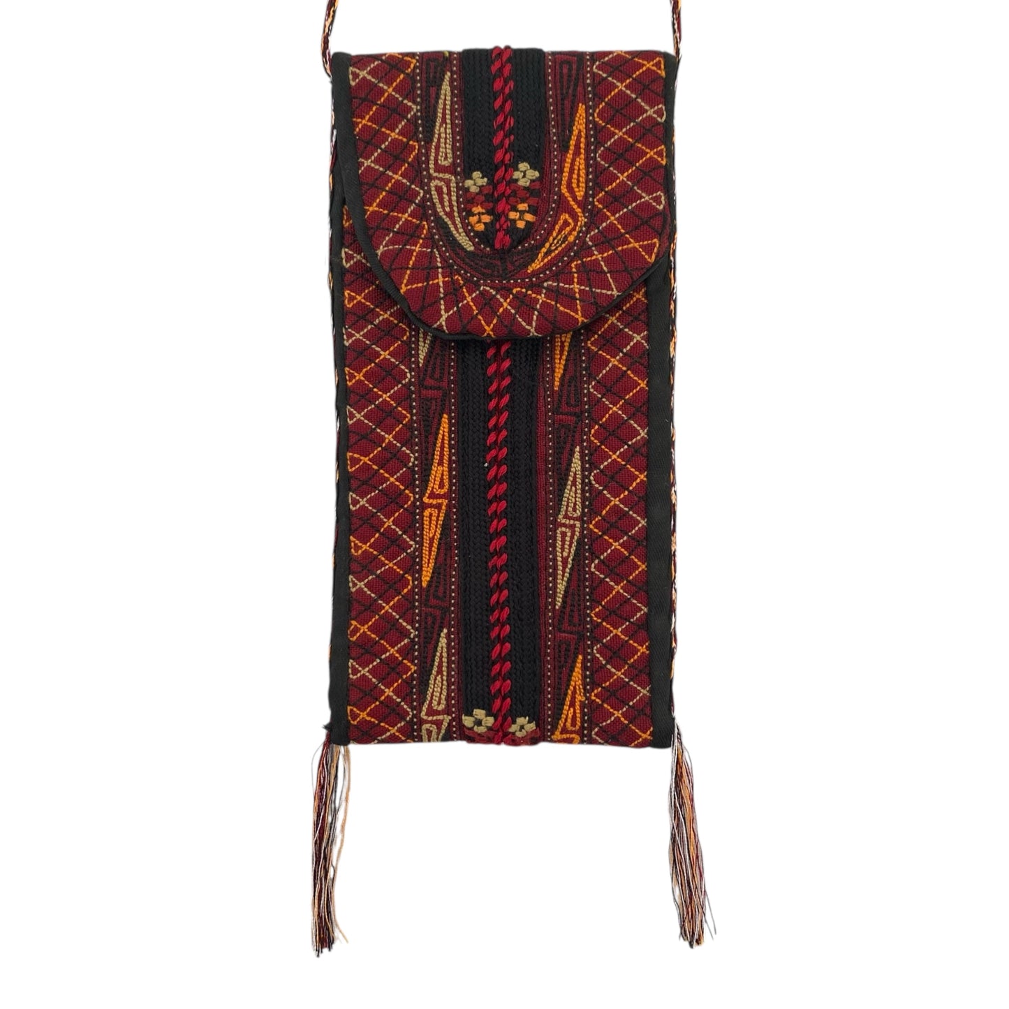 Tribal Embroidered Phone Case Pouch Purse - Kilim Art Gallery