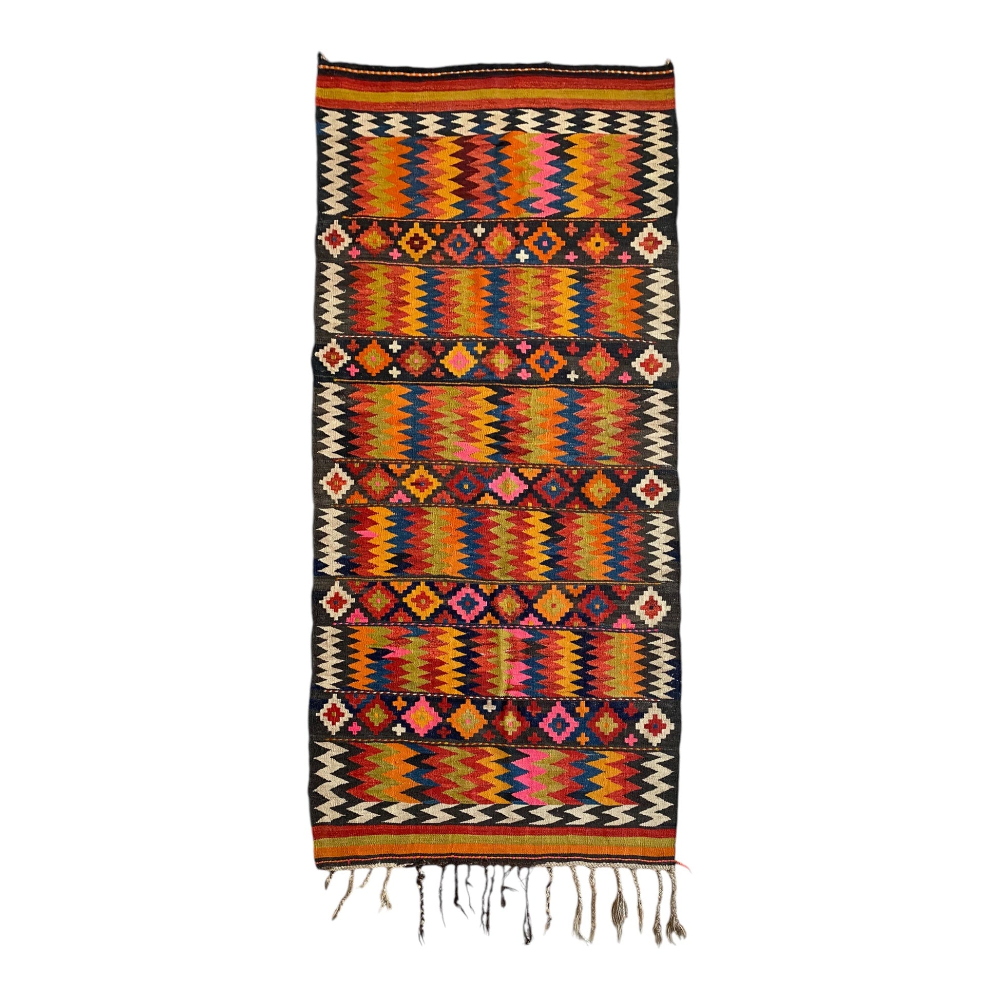 Tribal Kurdish Kilim Rug - Kilim Art Gallery