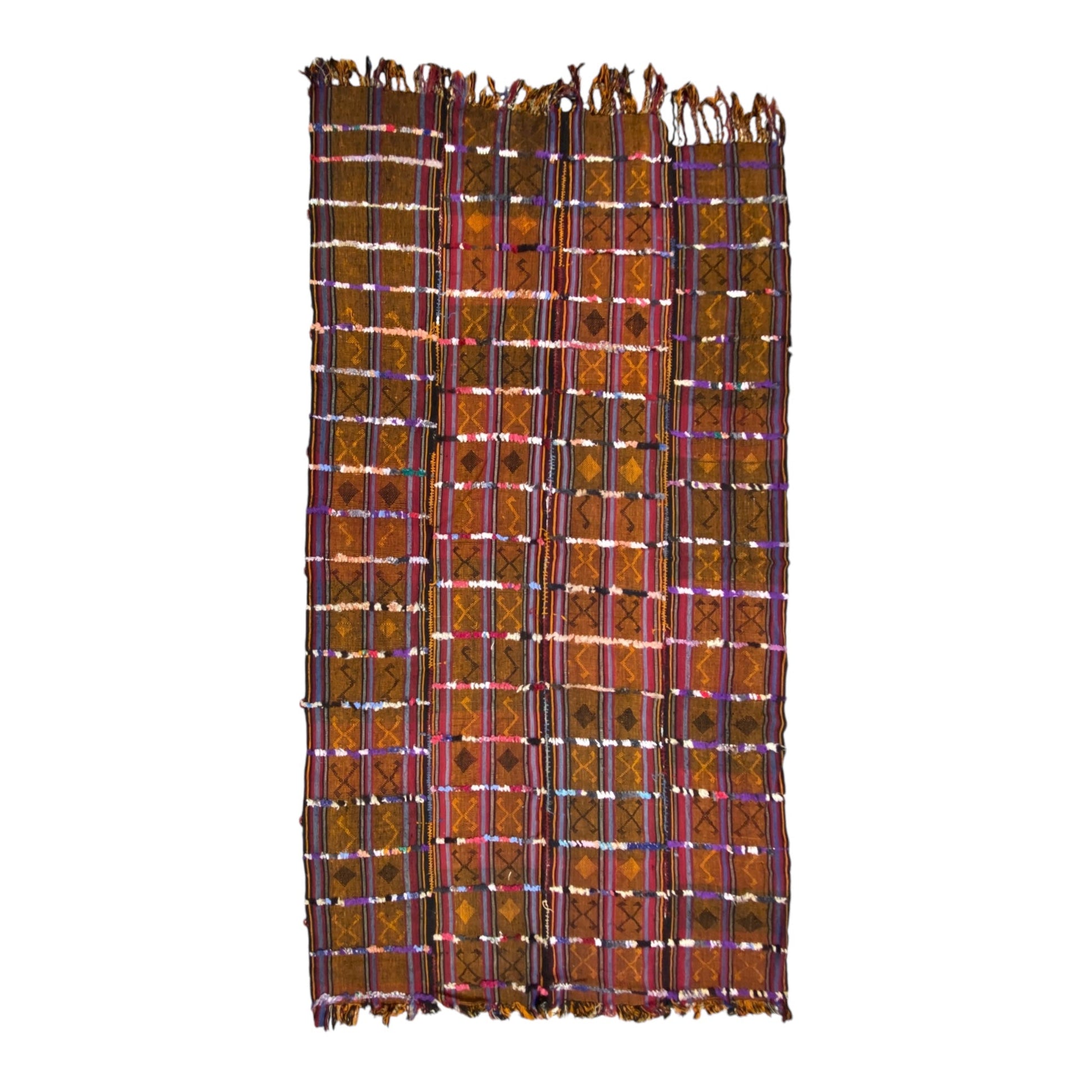 Tribal Nomadic Curtain / Perde Kilim Rug - Kilim Art Gallery