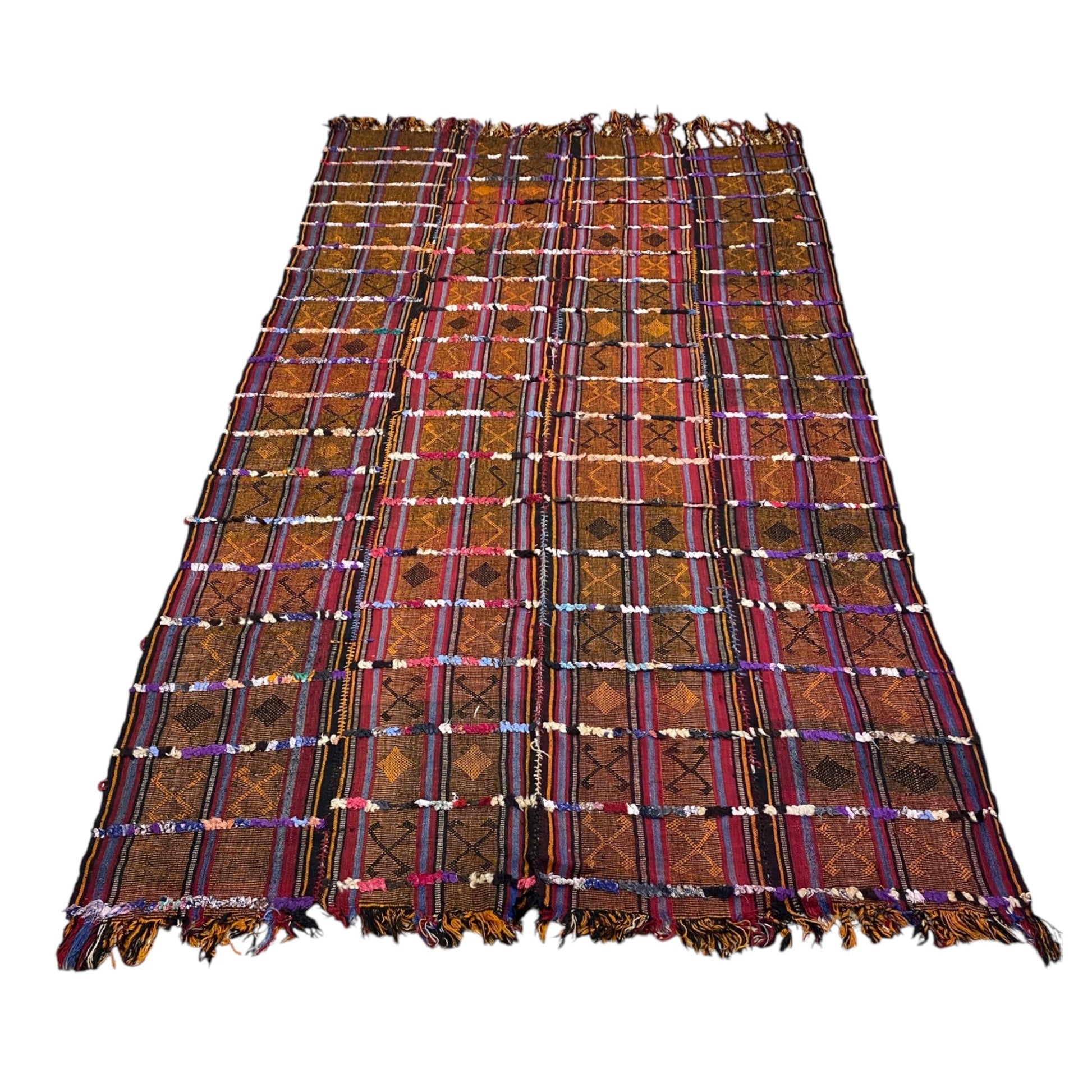 Tribal Nomadic Curtain / Perde Kilim Rug - Kilim Art Gallery