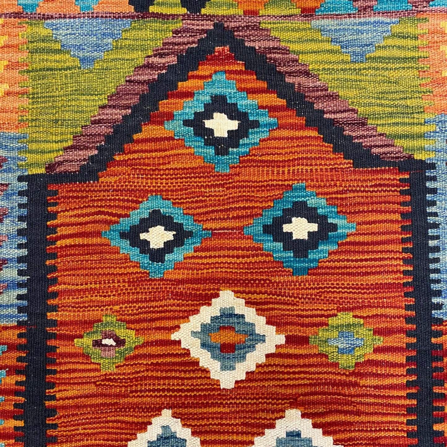 Tribal Prayer Kilim Rug - Kilim Art Gallery