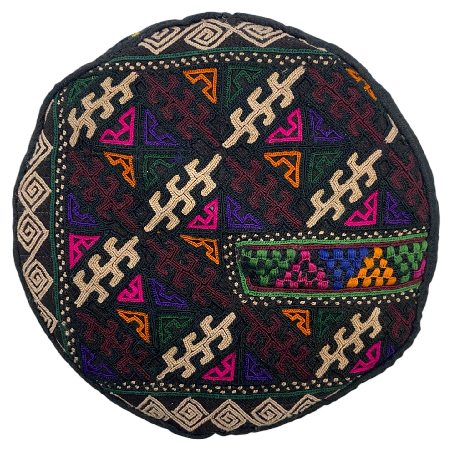 Tribal Turkmen Bohemian Hat