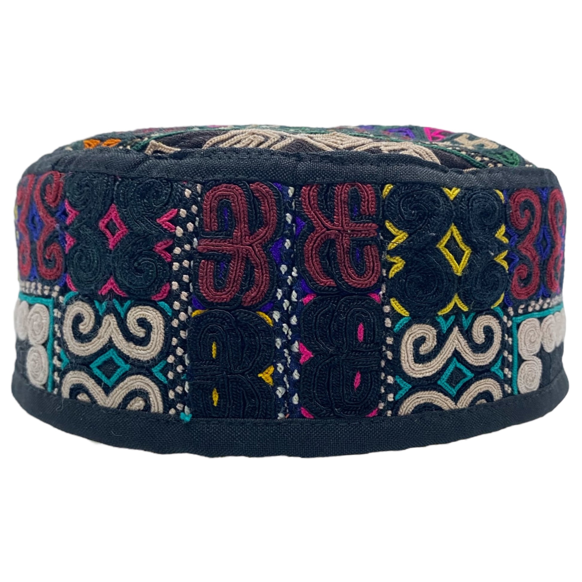 Tribal Turkmen Bohemian Hat - Kilim Art Gallery