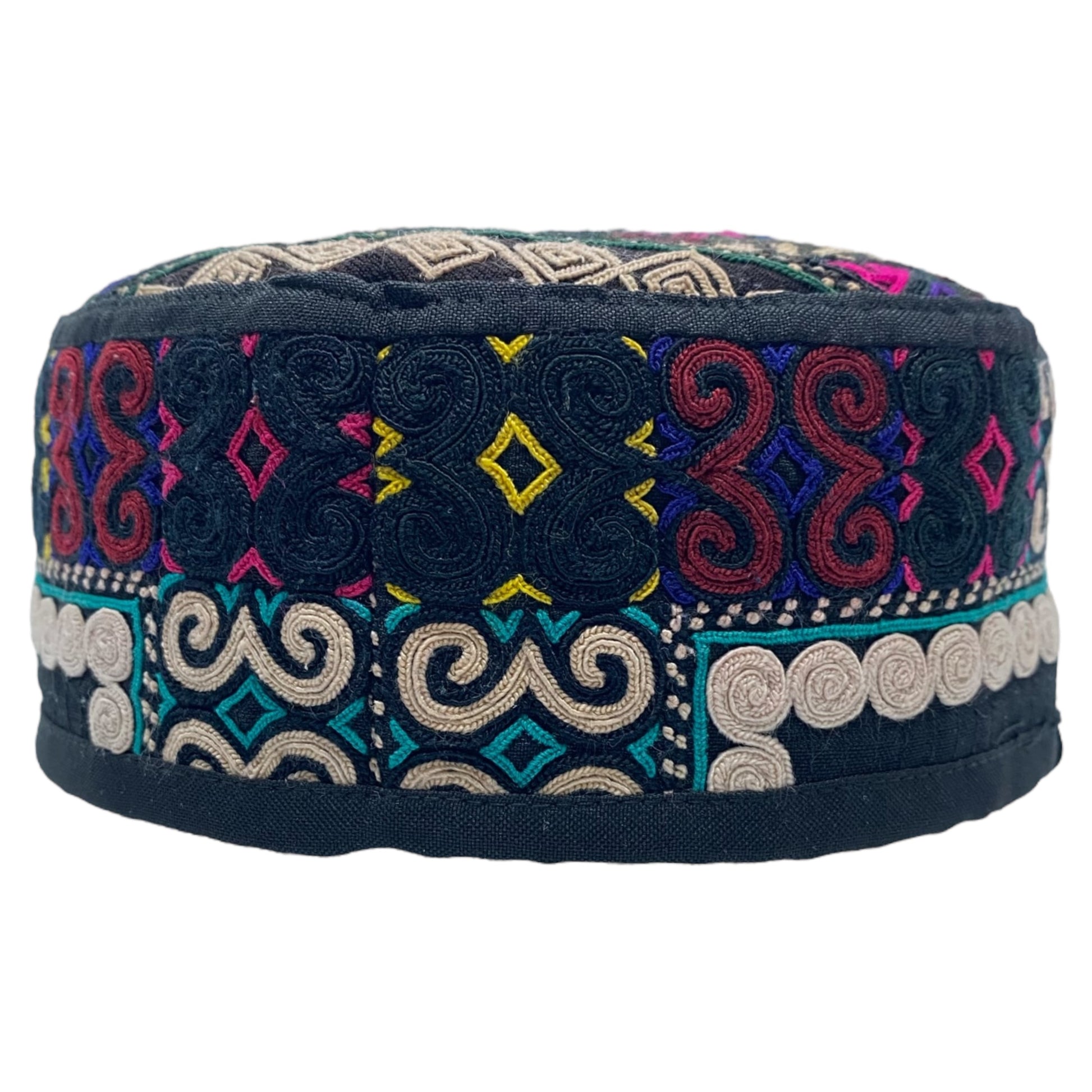Tribal Turkmen Bohemian Hat - Kilim Art Gallery