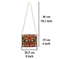 Tribal Turkmen Boho Clutch Bag / Pouch - Kilim Art Gallery