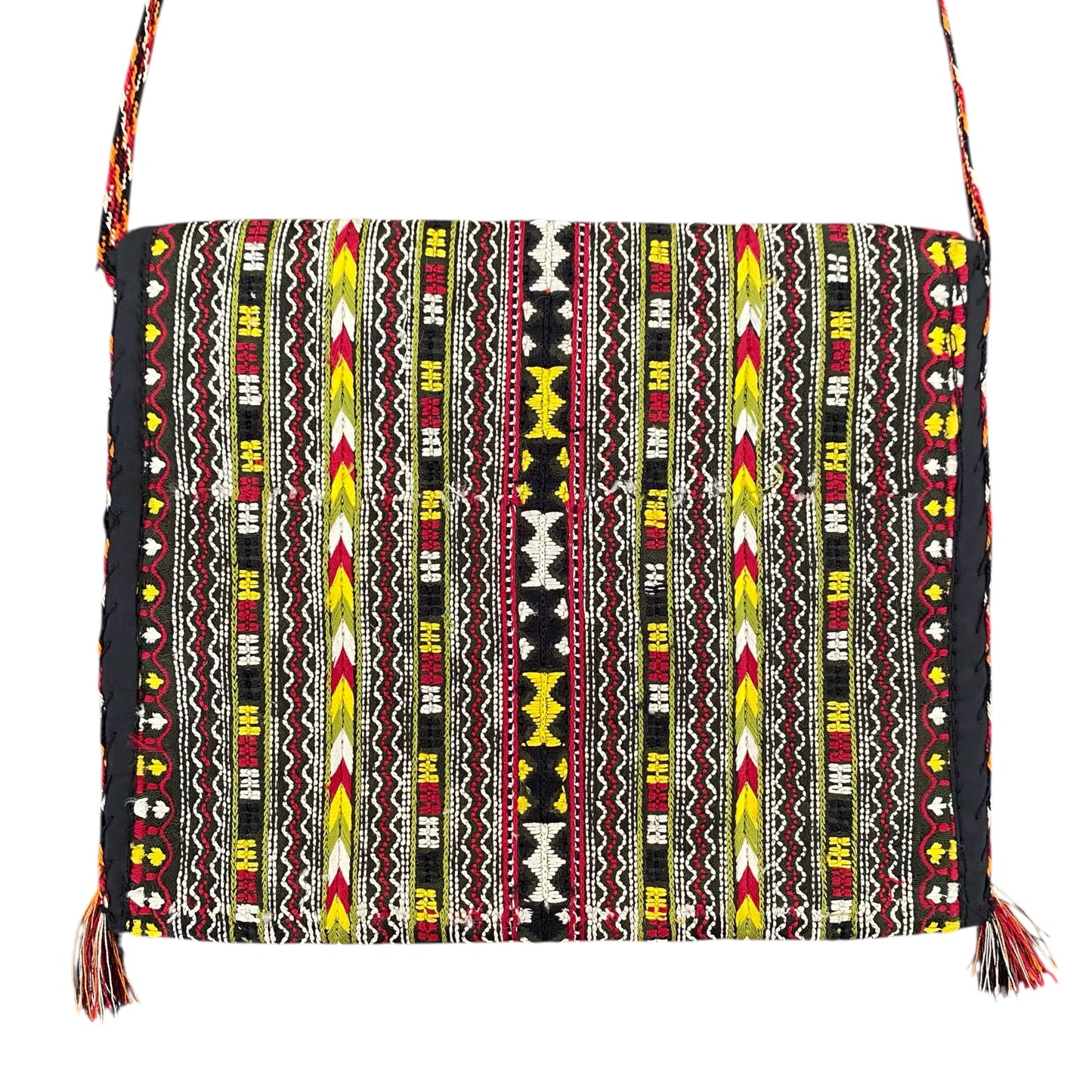 Tribal Turkmen Crossbody Small Sling Bag / Pouch - Kilim Art Gallery