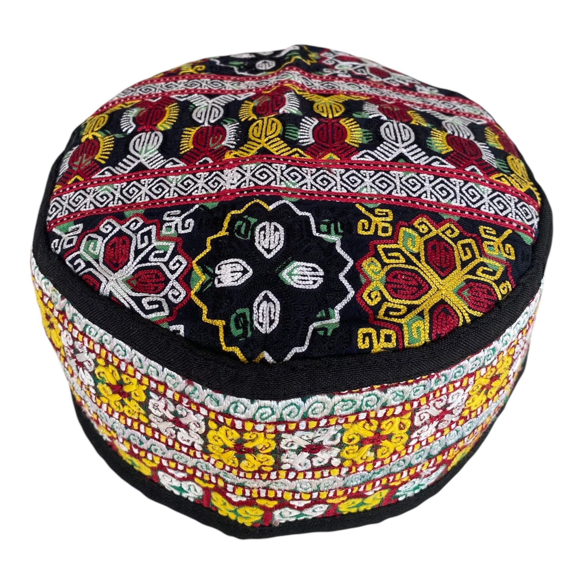 Tribal Turkmen Traditional Unisex Hat - Kilim Art Gallery