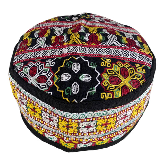 Tribal Turkmen Traditional Unisex Hat - Kilim Art Gallery