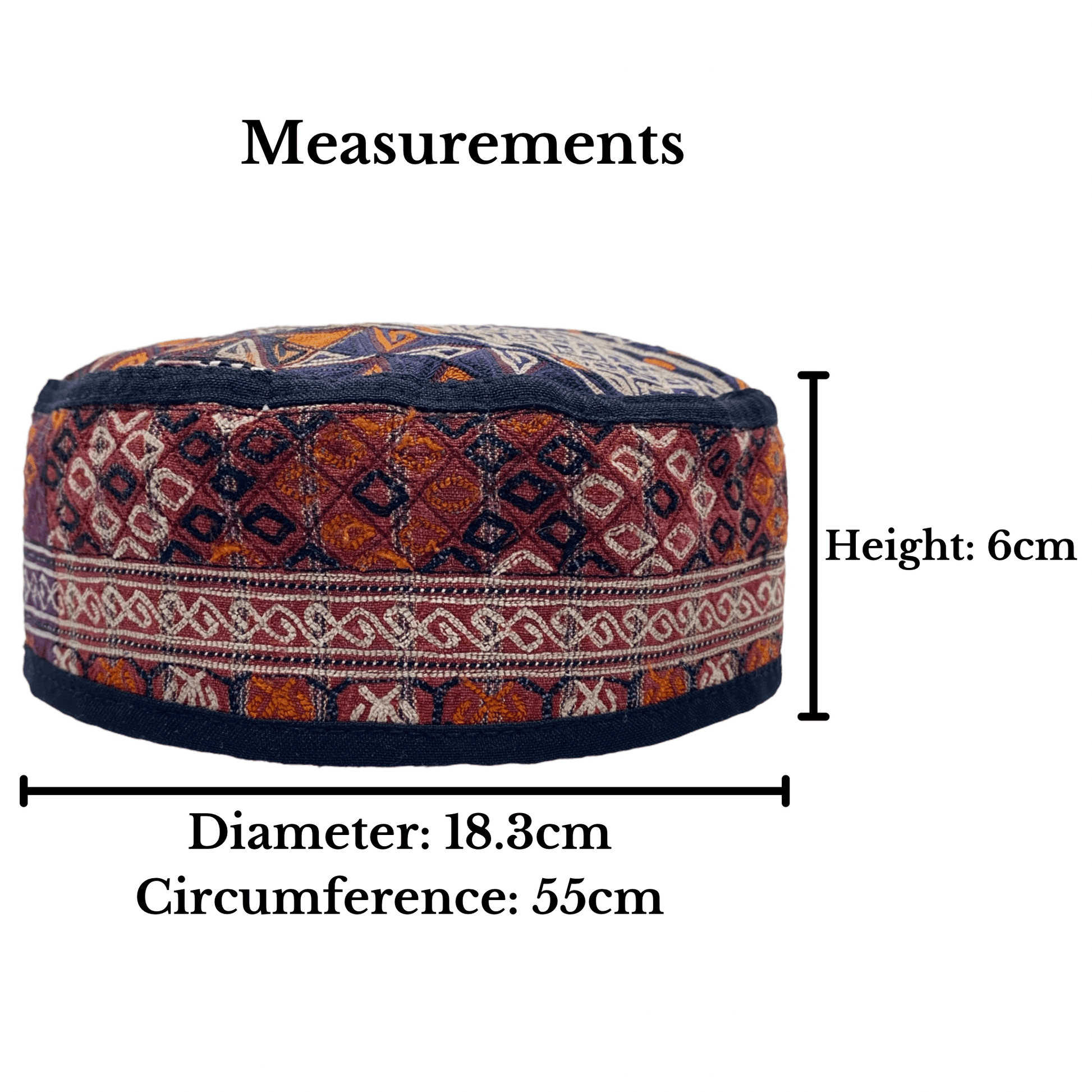 Tribal Turkoman Hat - Kilim Art Gallery