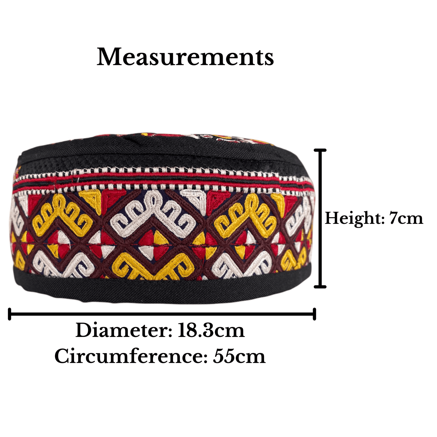 Tribal Turkoman Traditional Hat - Kilim Art Gallery