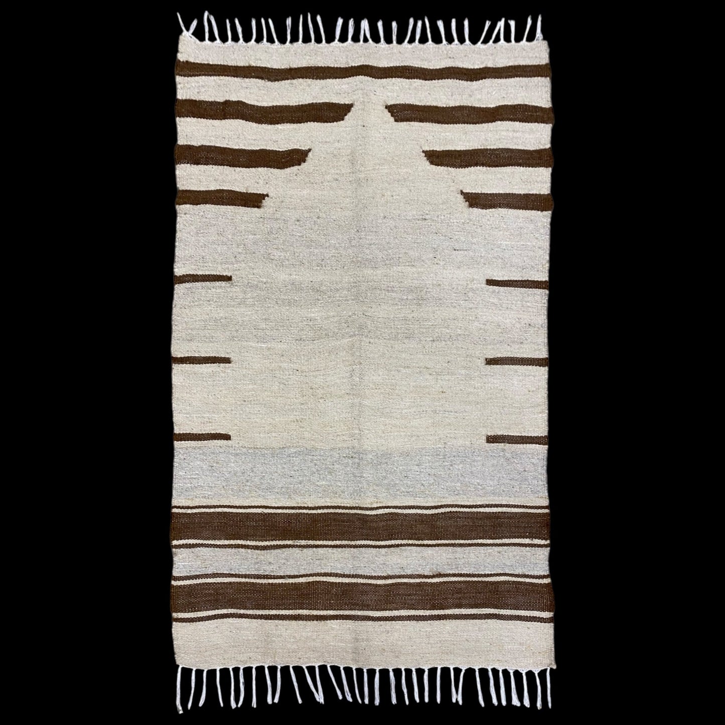 Turkish Angora lint made Mohair Siirt Blanket Prayer Kilim Rug - Kilim Art Gallery