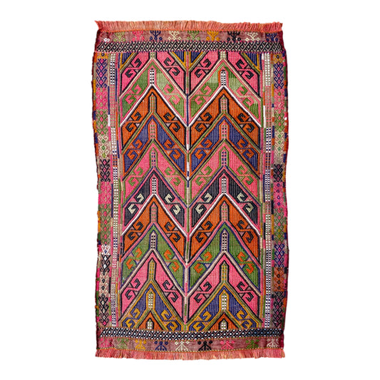 Turkish Cicim Kilim Rug - Kilim Art Gallery