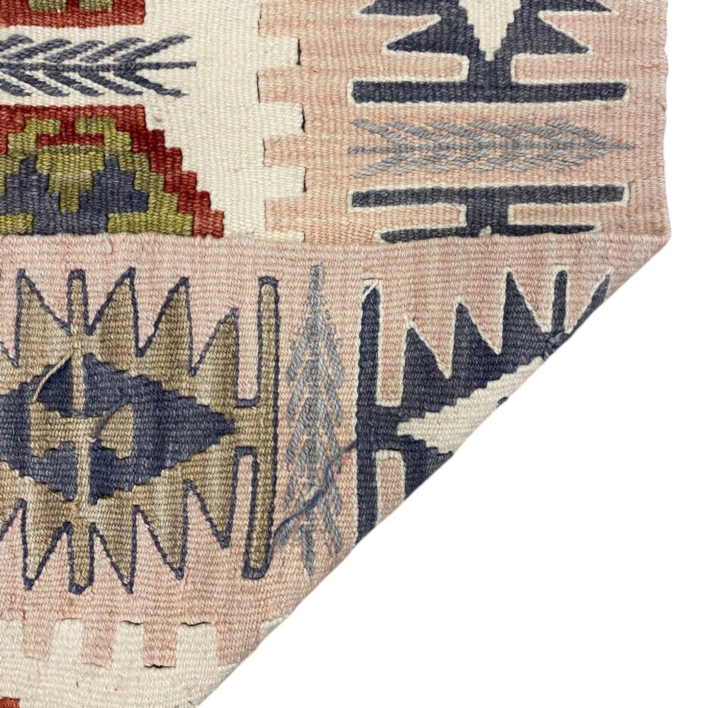 Turkish Kayseri Wool Kilim Rug - Kilim Art Gallery