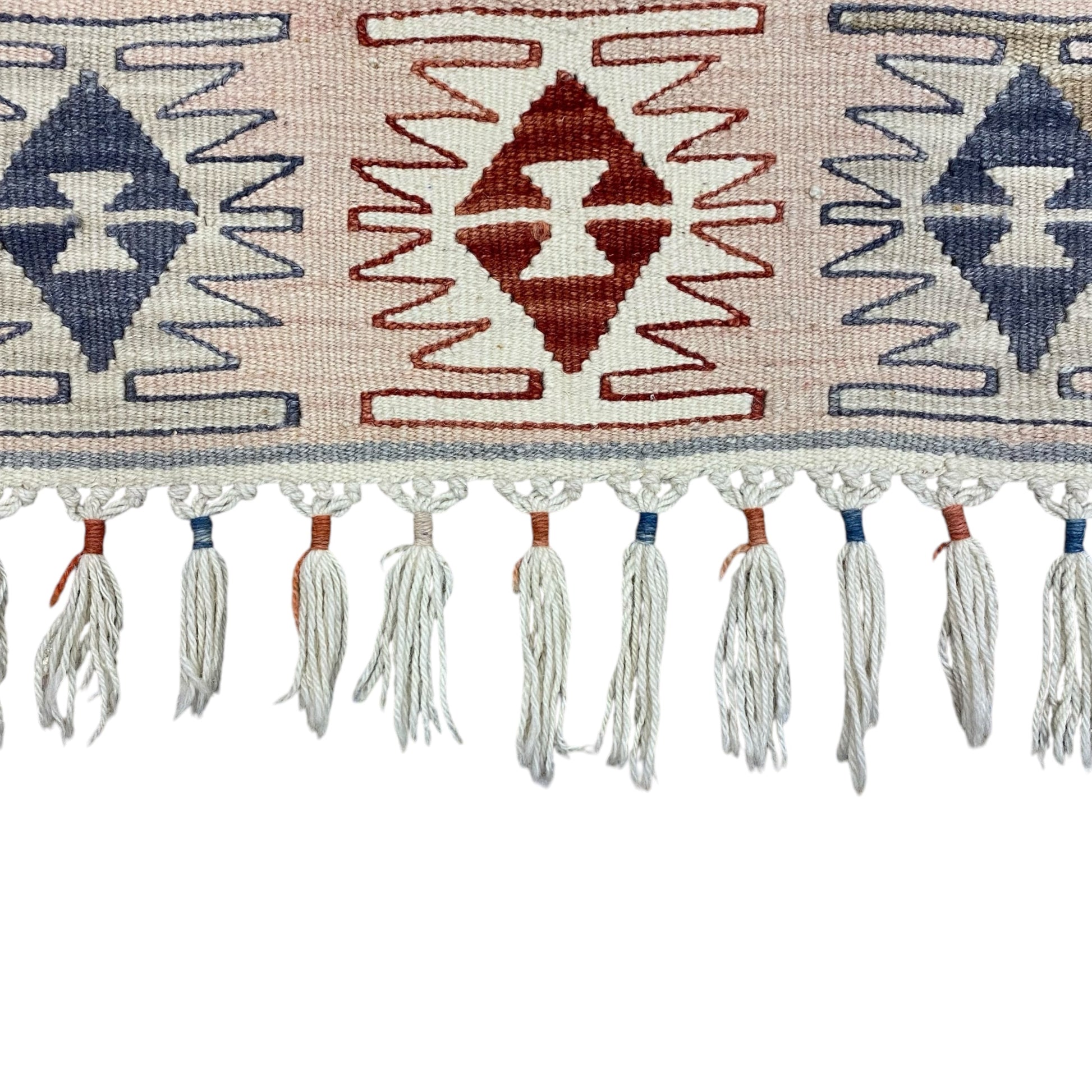 Turkish Kayseri Wool Kilim Rug - Kilim Art Gallery