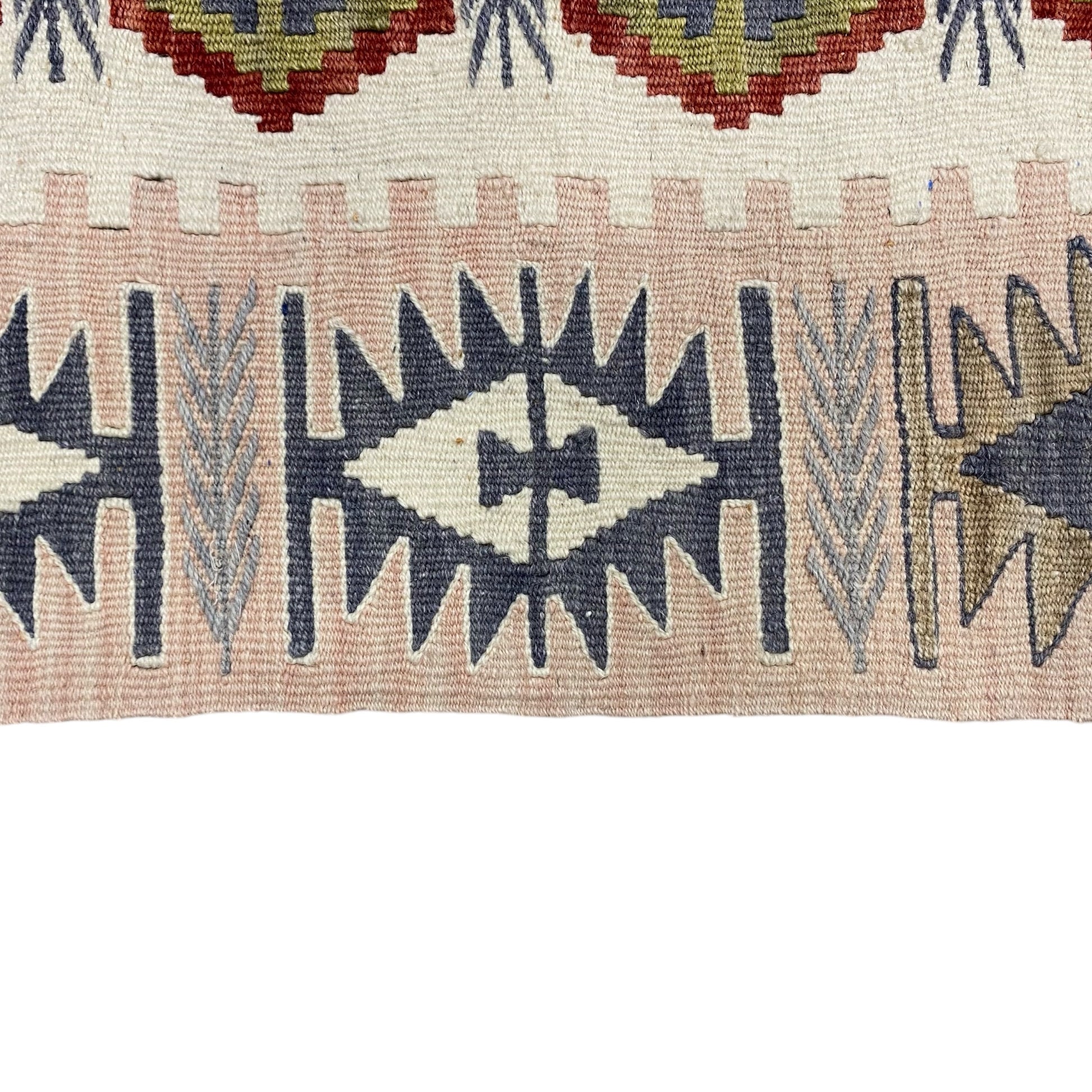 Turkish Kayseri Wool Kilim Rug - Kilim Art Gallery